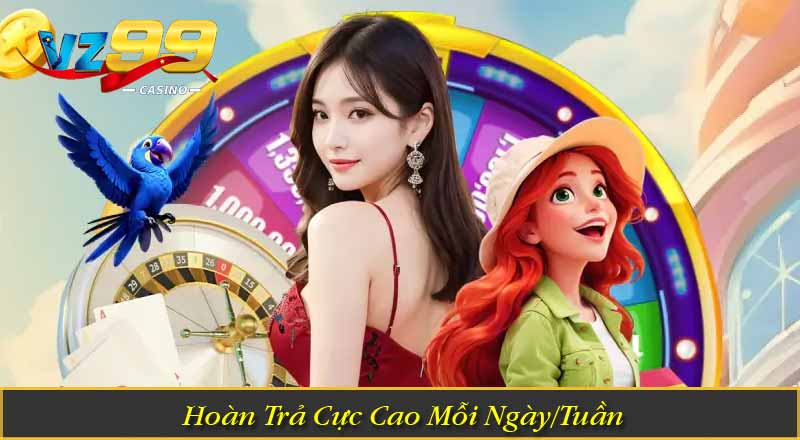 TRANG CHỦ 7 Hoàn Trả Cực Cao Mỗi Ngày/Tuần